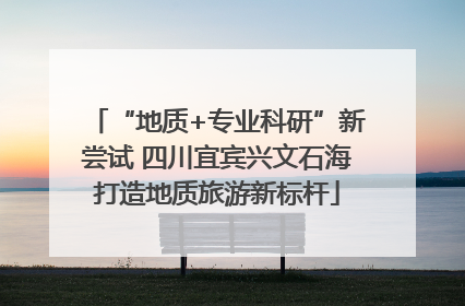 “地质+专业科研”新尝试 四川宜宾兴文石海打造地质旅游新标杆