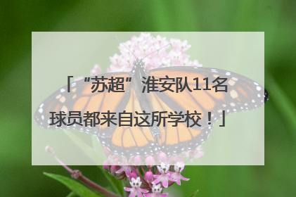 “苏超”淮安队11名球员都来自这所学校！