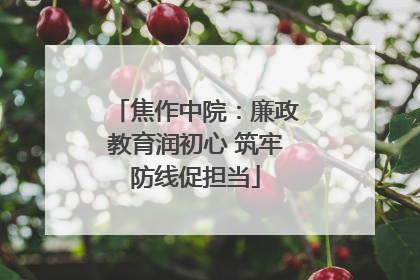 焦作中院：廉政教育润初心 筑牢防线促担当
