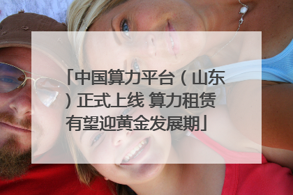 中国算力平台（山东）正式上线 算力租赁有望迎黄金发展期