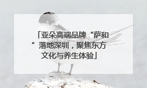 亚朵高端品牌“萨和”落地深圳，聚焦东方文化与养生体验