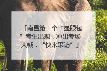 南昌第一个“显眼包”考生出现,冲出考场大喊:“快来采访”