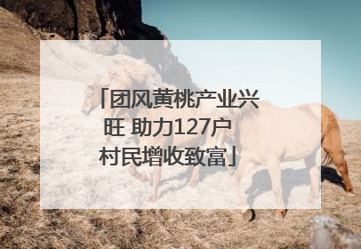 团风黄桃产业兴旺 助力127户村民增收致富