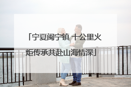 宁夏闽宁镇 十公里火炬传承共赴山海情深