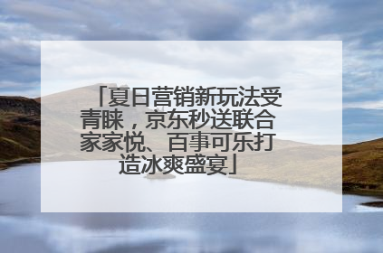 夏日营销新玩法受青睐，京东秒送联合家家悦、百事可乐打造冰爽盛宴