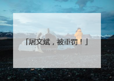 屠文斌，被重罚！