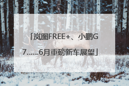 岚图FREE+、小鹏G7……6月重磅新车展望