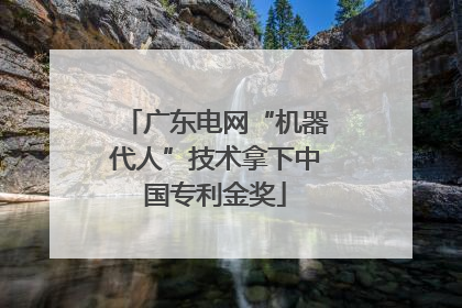 广东电网“机器代人”技术拿下中国专利金奖
