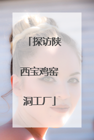 探访陕西宝鸡窑洞工厂