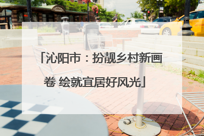 沁阳市：扮靓乡村新画卷 绘就宜居好风光