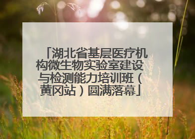 湖北省基层医疗机构微生物实验室建设与检测能力培训班（黄冈站）圆满落幕