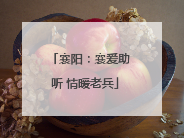 襄阳：襄爱助听 情暖老兵
