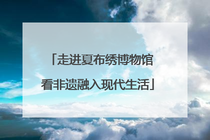 走进夏布绣博物馆 看非遗融入现代生活