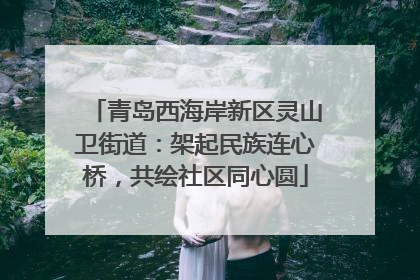 青岛西海岸新区灵山卫街道：架起民族连心桥，共绘社区同心圆