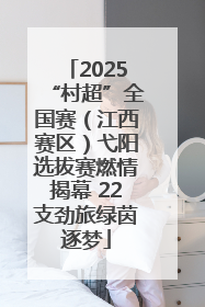 2025“村超”全国赛（江西赛区）弋阳选拔赛燃情揭幕 22支劲旅绿茵逐梦