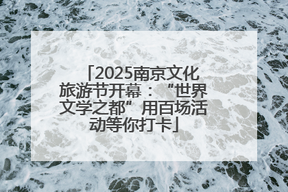 2025南京文化旅游节开幕：“世界文学之都”用百场活动等你打卡