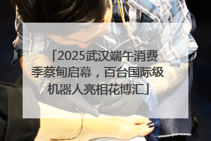 2025武汉端午消费季蔡甸启幕，百台国际级机器人亮相花博汇